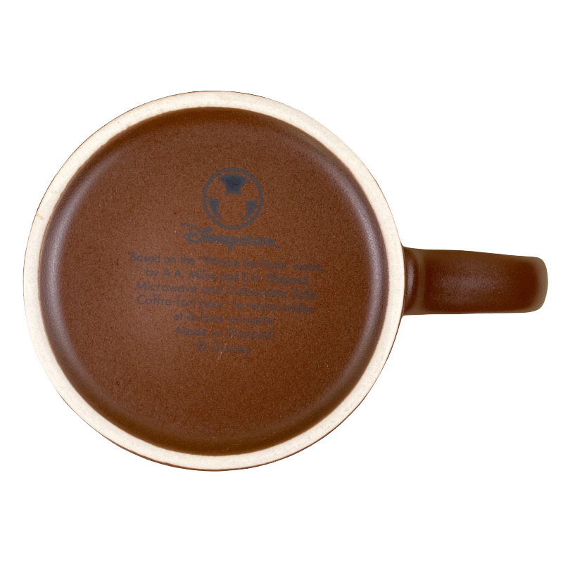 Winnie The Pooh Flowers & Butterflies Outlines Sketch Mug Disney Store