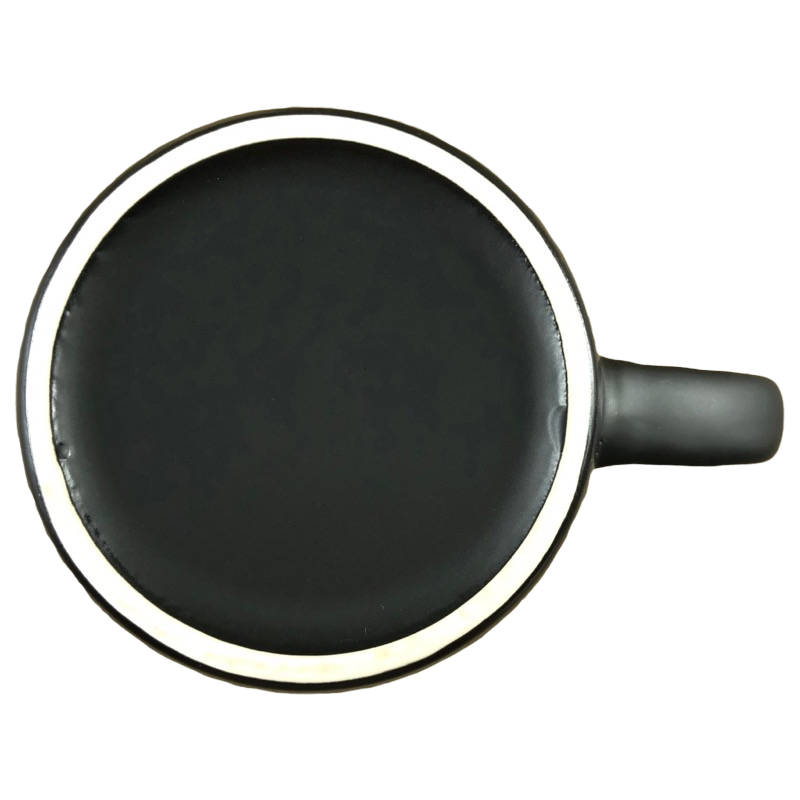 Ford Motorcraft Black Mug Red Interior