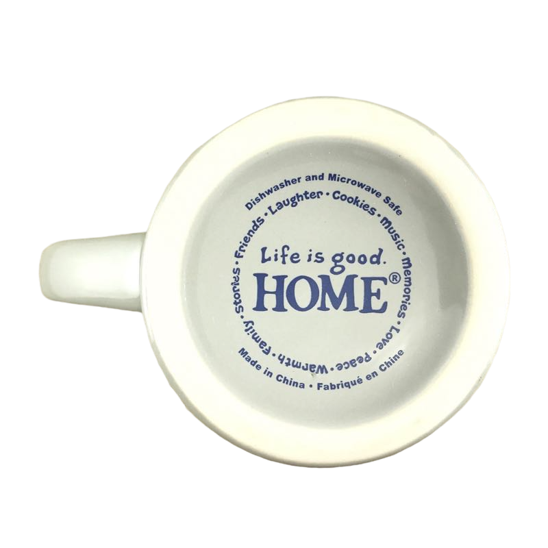 Life is Good The Goodfather Gray Mug