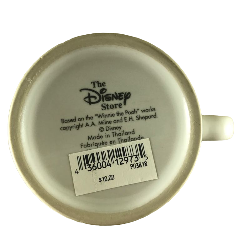 Eeyore Holding 2 Flowers By The Stem In His Mouth Mug Disney Store