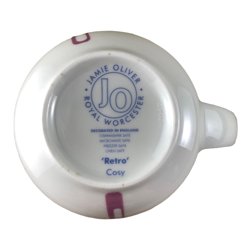 Jamie Oliver Retro Cosy Abstract Mug Royal Worcester