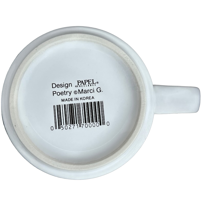 MARK Poetry Name Peach Interior Mug Papel