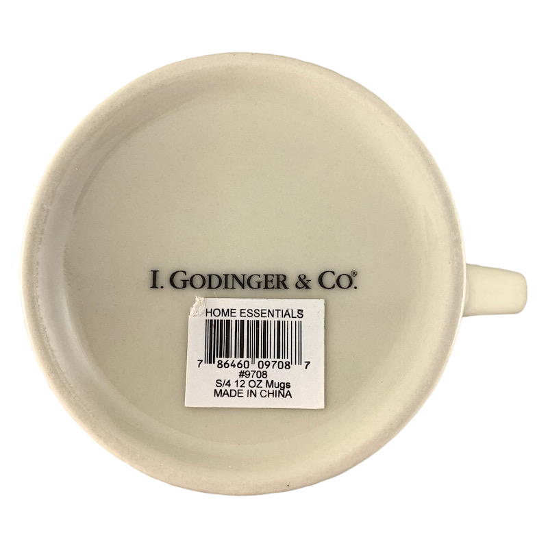 Romantic Toile Children Fishing Mug I Godinger