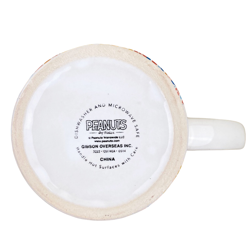 Snoopy Silhouettes Stained Glass Mug Gibson