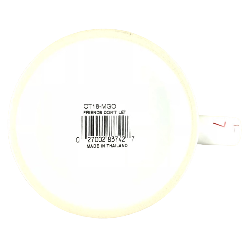 Friends Don't Let Friends Get A Dog Mug Peacock