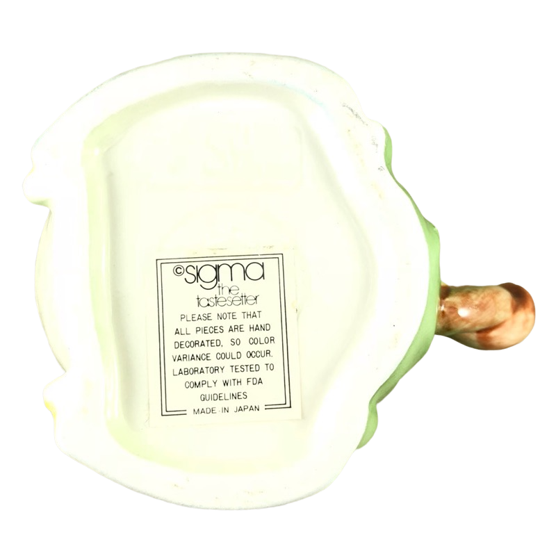 Figural Frog And Butterfly Mug With Braided Handle Sigma Tastesetter