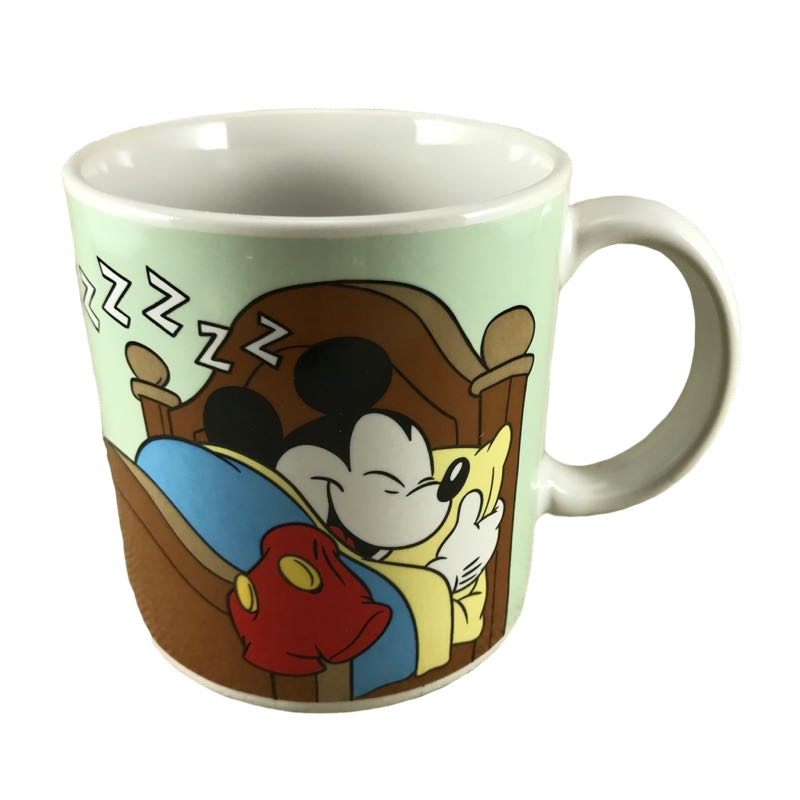 Mickey Mouse Sleeping Mug Applause – Mug Barista