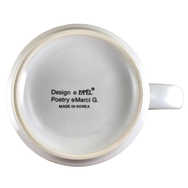 MARILYN Poetry Name Violet Interior Mug Papel