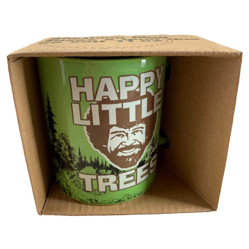 Bob Ross Happy Little Trees Mug Aquarius NEW IN BOX