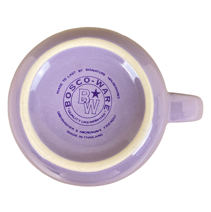 Beehive Purple Mug Bosco Ware