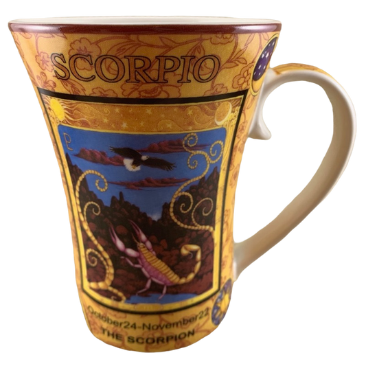 Scorpio Astrology Mug 1888 Autograph