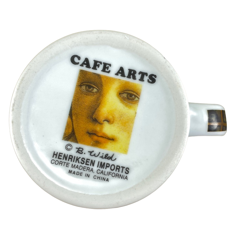 Paris through the Window & Les maries de la Tour Eiffel & I and the Village Marc Chagall Mug Cafe Arts