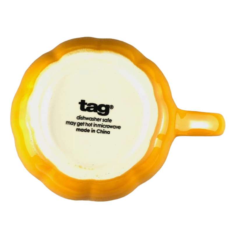 Jack O' Lantern Pumpkin Mug Tag