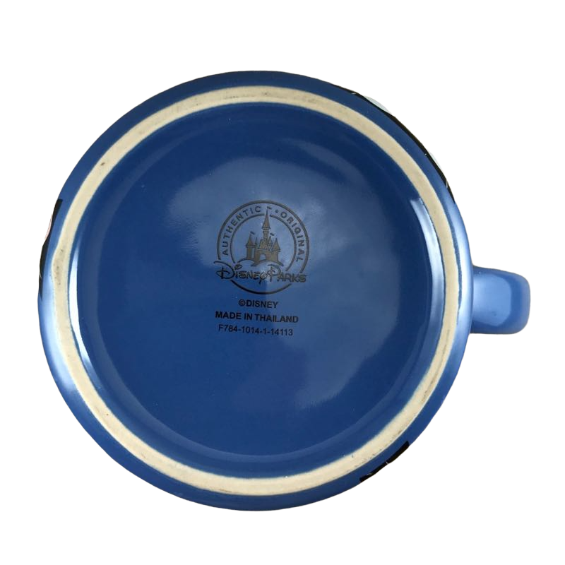 Mickey Mouse Slogans Embossed Glitter Disney Parks Mug Disney