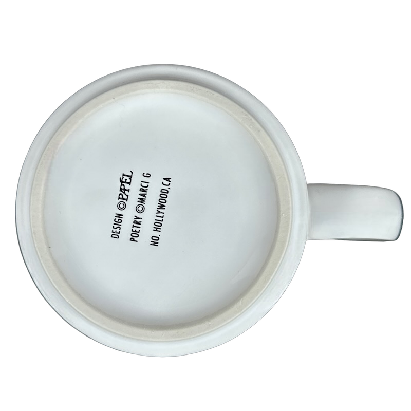 CHRIS Poetry Name Peach Interior Mug Papel