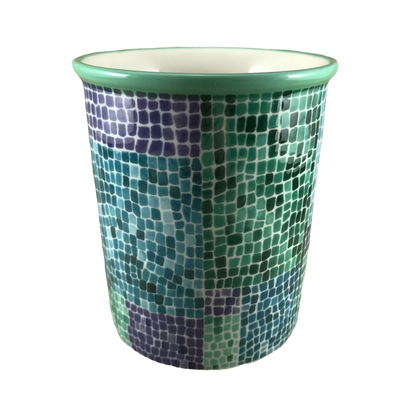 Barista Mosaic Pattern Mug 2002 Starbucks