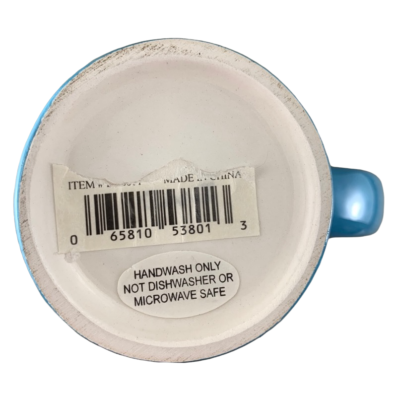 Black & White Tall Cat Mug Laurel Burch