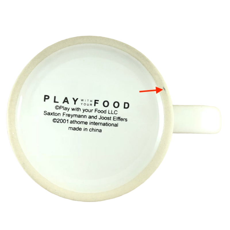 Artichoke And Mushroom Mug Play With Your Food