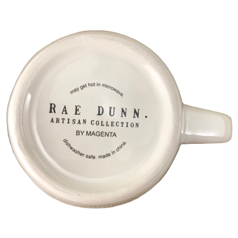 Rae Dunn Artisan Collection Bumblebee Mug Magenta