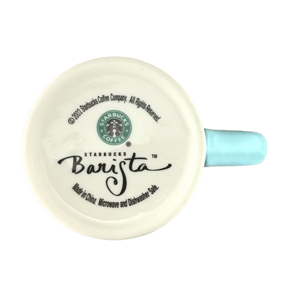 Barista Mosaic Pattern Mug 2002 Starbucks