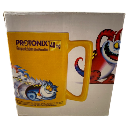 Protonix IV Pharmaceutical Monster Mug NEW IN BOX