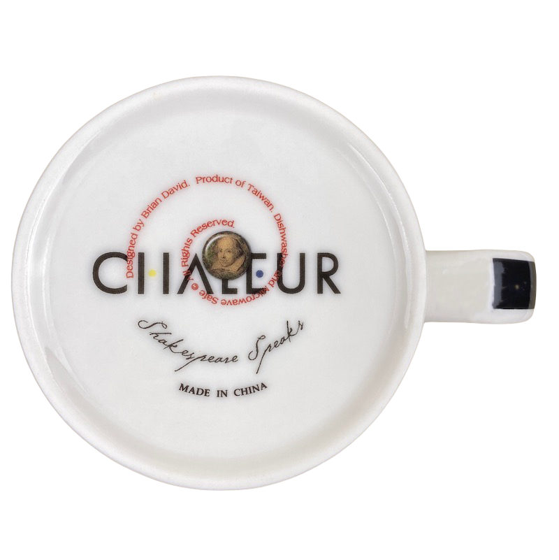 Shakespeare Speaks Sonnet 104 Brian David Mug Chaleur