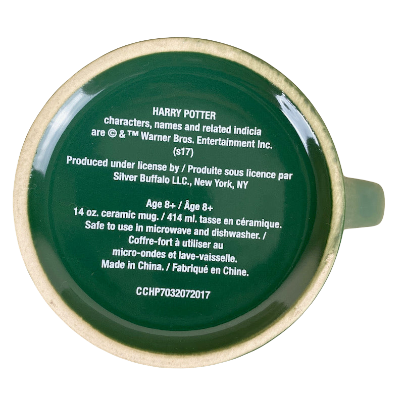 Harry Potter Slytherin Crest Mug Silver Buffalo