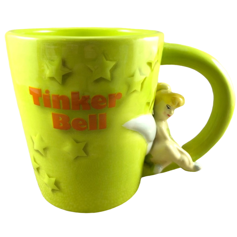 Tinker Bell 3D Figural Handle Disney Parks Mug Disney – Mug Barista