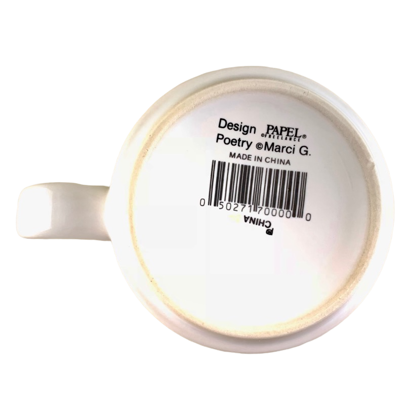 DAN Poetry Name Green Interior Mug Papel