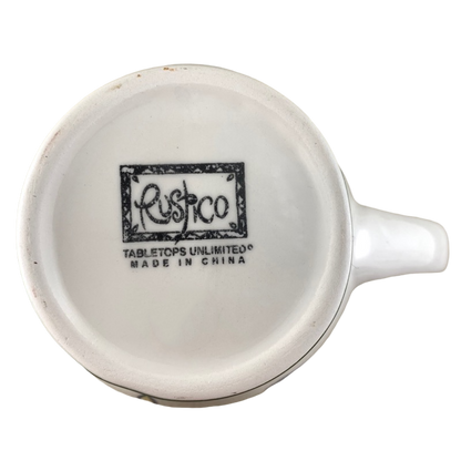 Rustico Round Mug Tabletops Unlimited