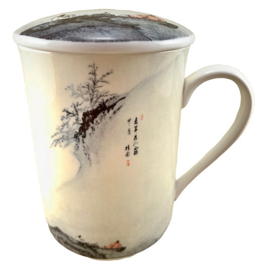 Cherryblossom Mug With Lid Hankook