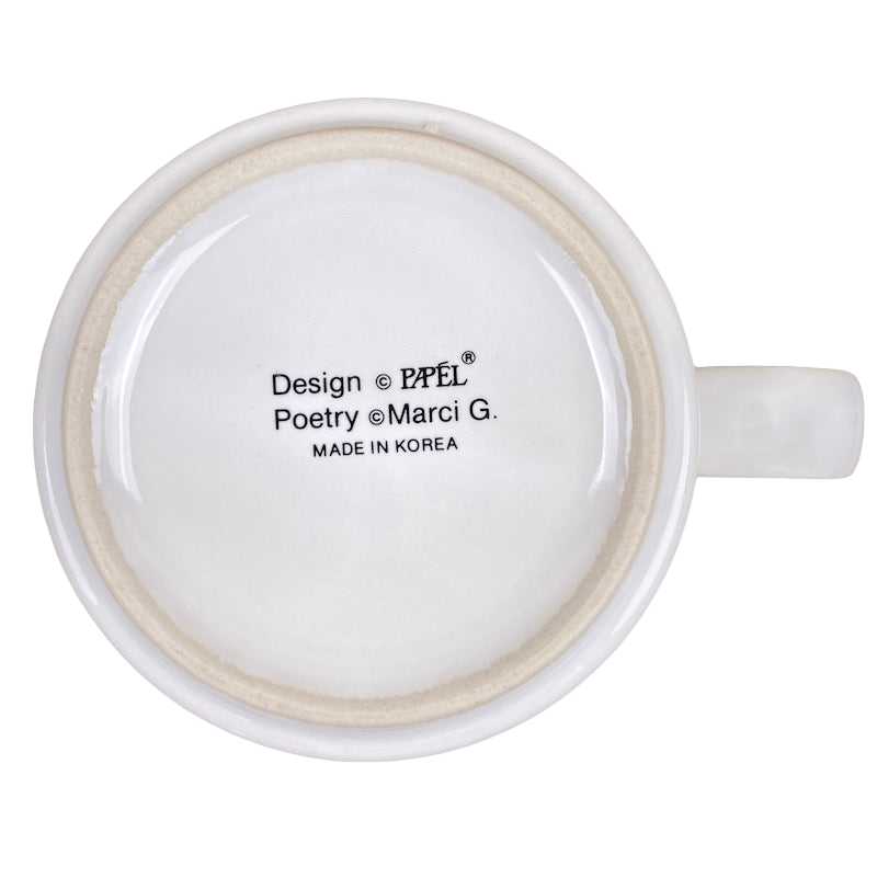 LORI Poetry Name Blue Interior Mug Papel