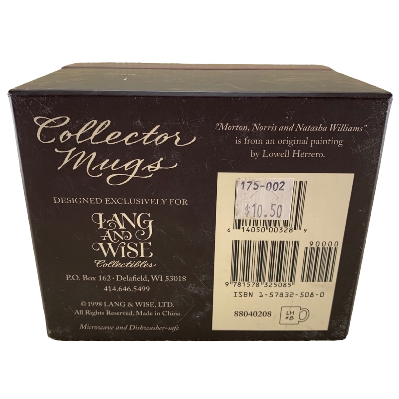 Morton Norris And Natasha Williams Cat Mug Lang & Wise