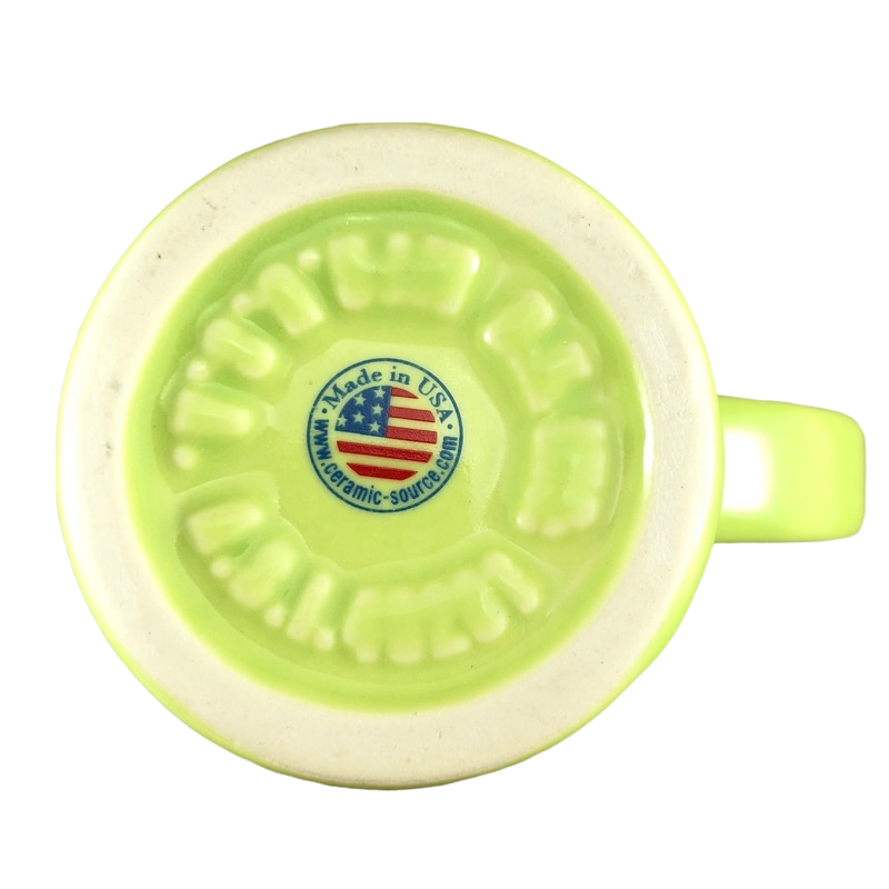 Volkswagen Tall Wavy Green Mug Ceramic Source