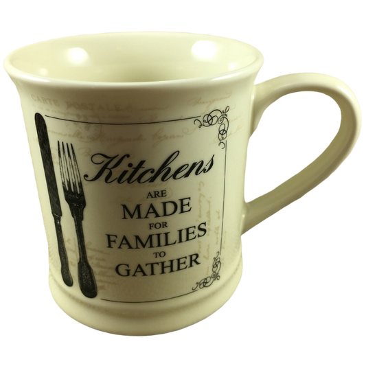 Kitchens Are Made For Families To Gather Mug Home Essentials