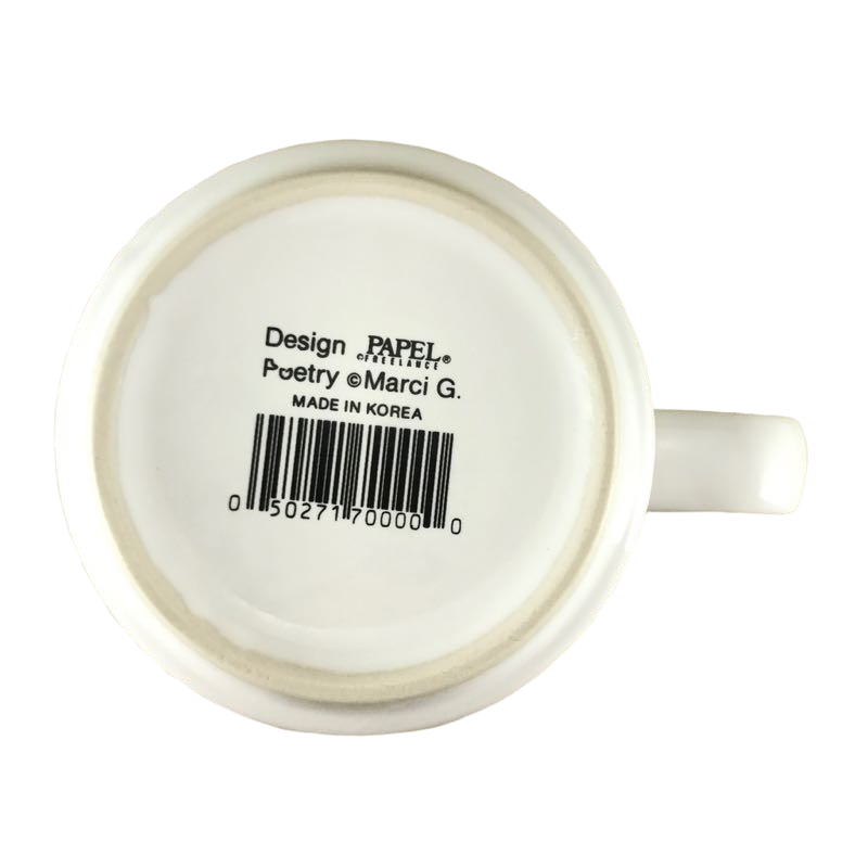 RANDY Poetry Name Peach Interior Mug Papel