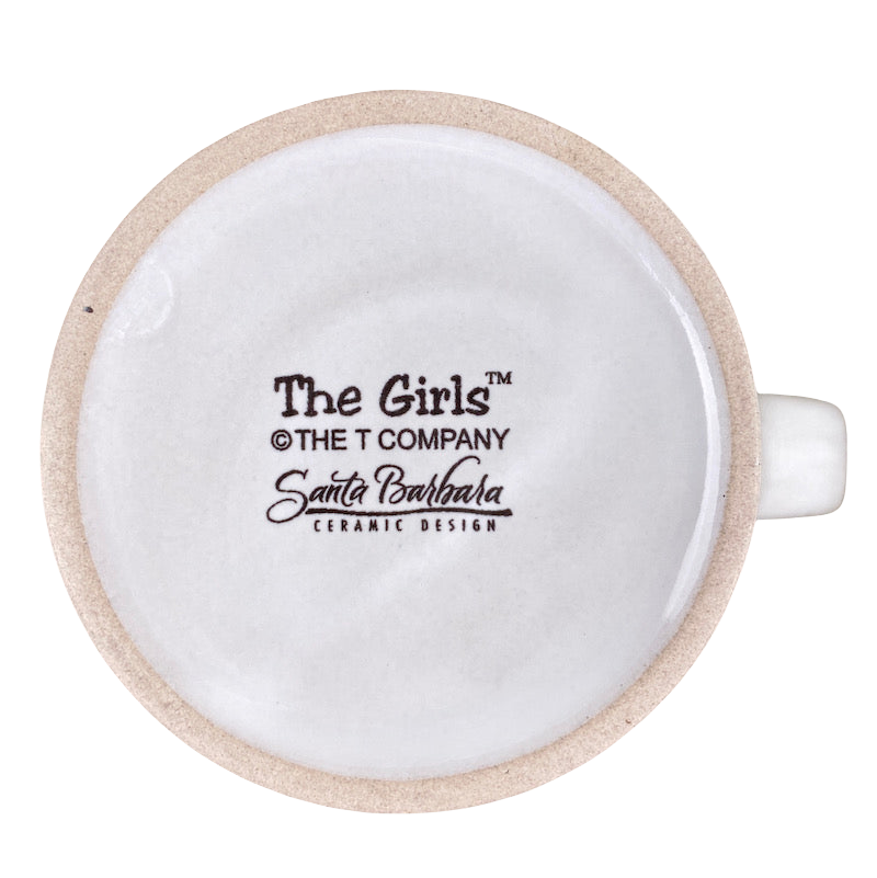 The Girls Garden Girl Mug Santa Barbara Ceramic Design