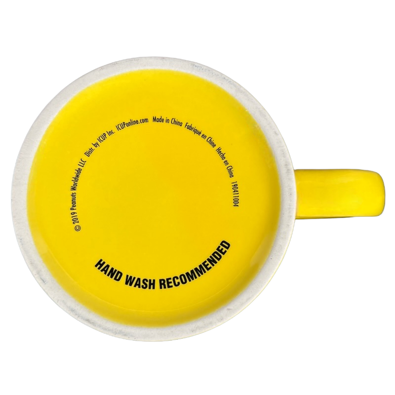 Charlie Brown Raking Colorful Autumn Leaves Mug Peanuts Worldwide