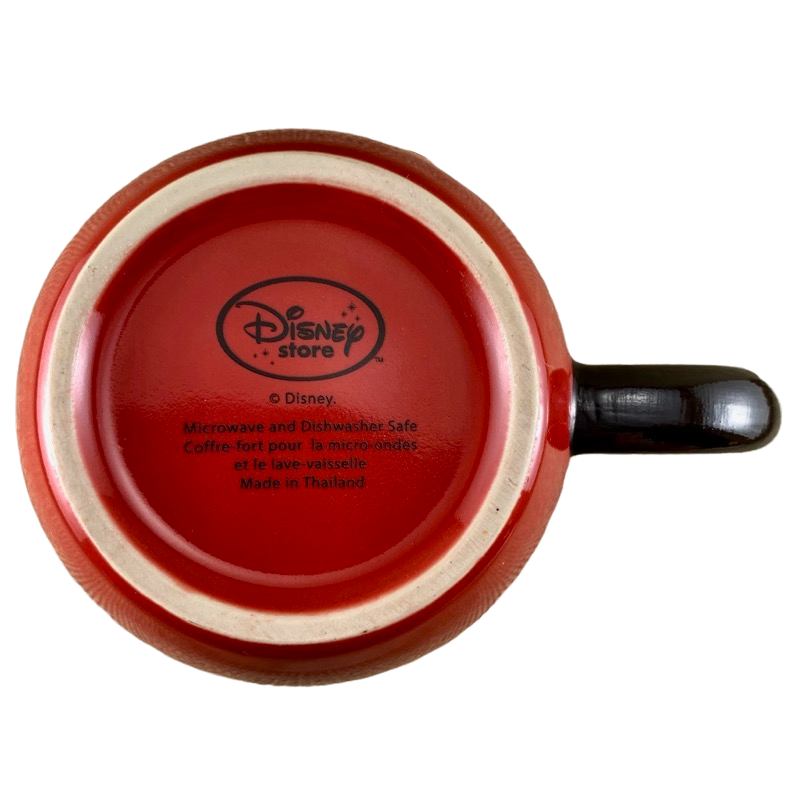 Mickey Mouse Red Pants With Embossed Gold Buttons Mug Disney Store