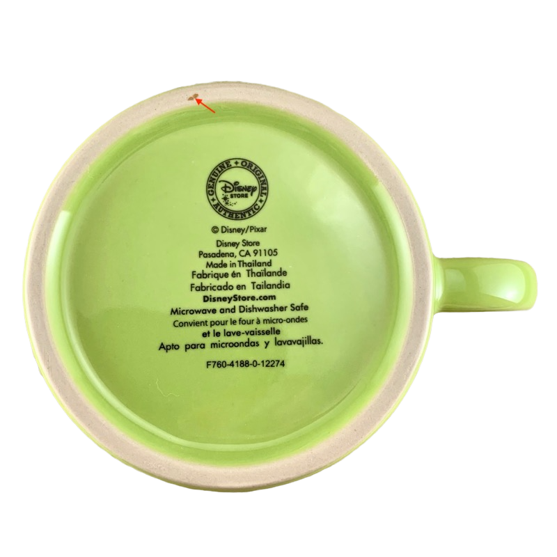 Mike Wazowski Monsters Inc 3D Figural Mug Disney Store