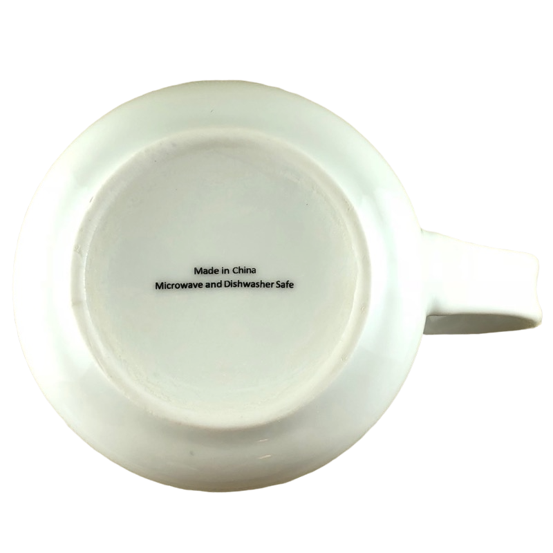 Large White Logo Mug Tazo Starbucks