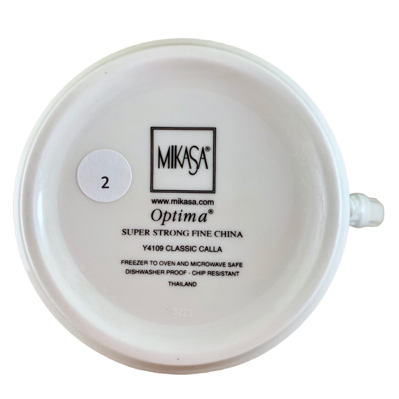 Classic Calla Optima Mug Mikasa