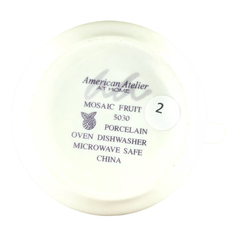 Mosaic Fruit Mug American Atelier