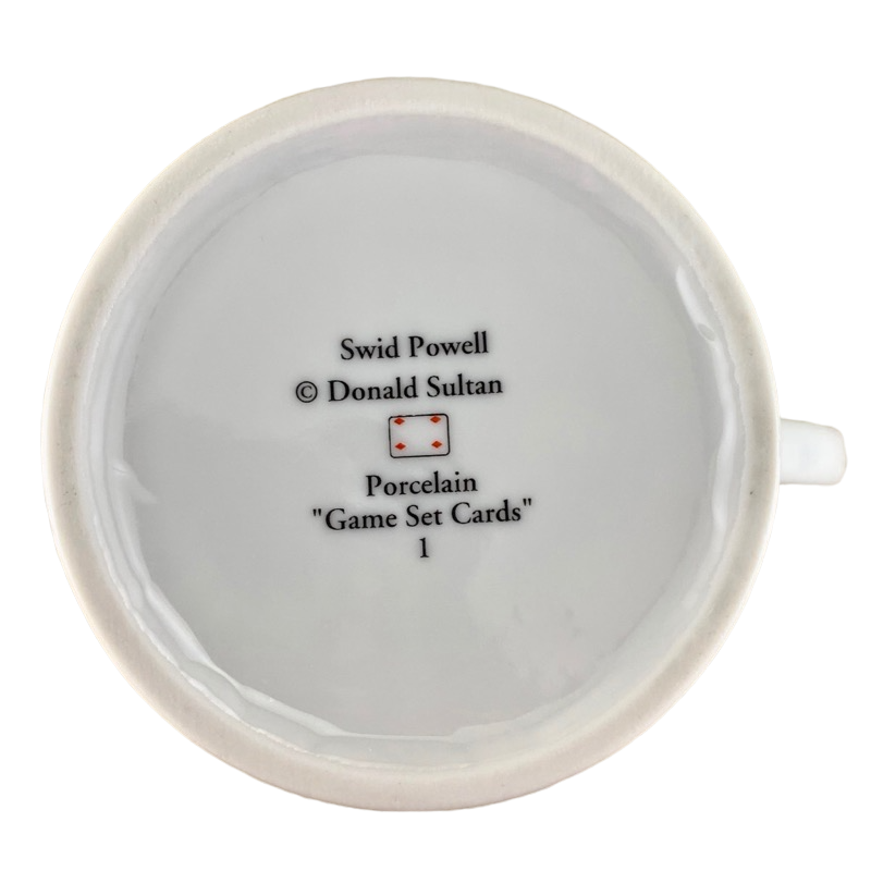 Donald Sultan Game Set Cards 1 Mug Swid Powell