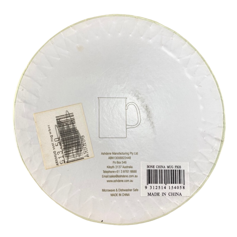 Jenny Phillips Figs Mug Ashdene NEW IN BOX