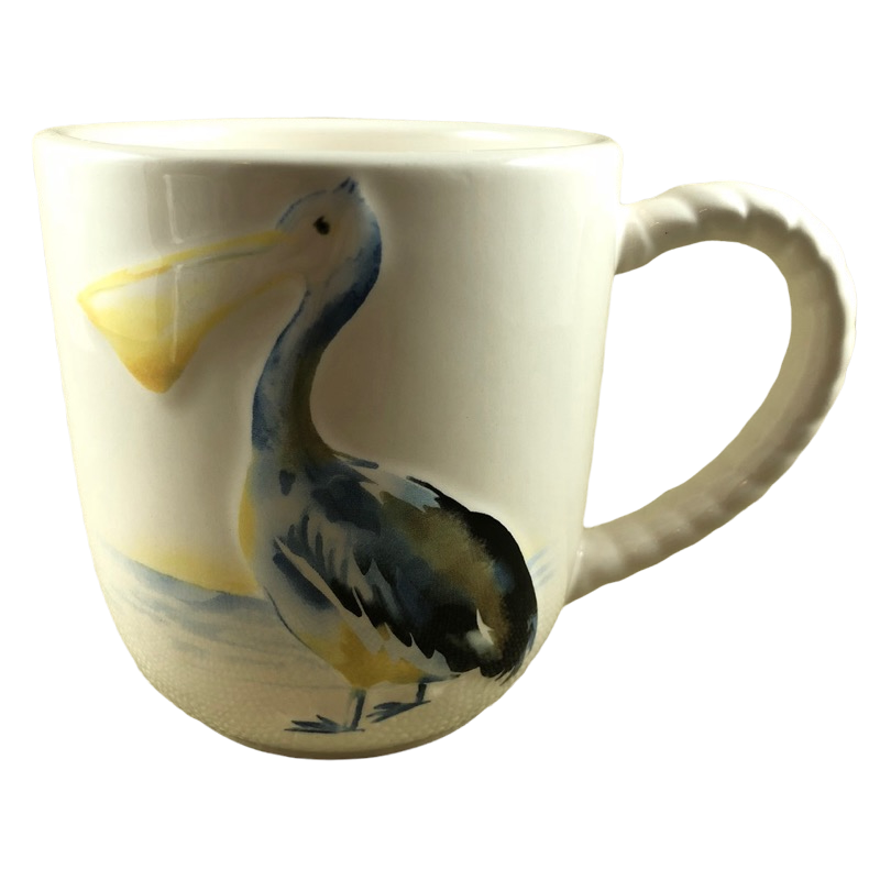 16oz Pelican Full Wrap Coffee Mug - Island Style Florida