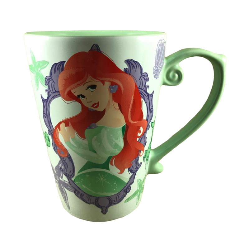 Disney Princess Little Mermaid Ariel Moonlight Ceramic Soup Mug, 24 Ounces  