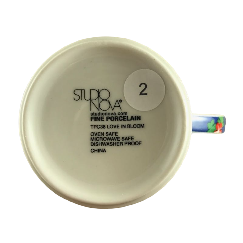 Love In Bloom Legs Mug Studio Nova