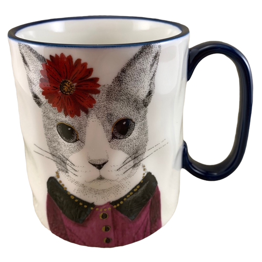 Hipster Animal Cat Mug Signature Housewares