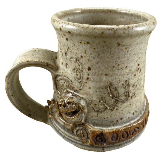 Goofy Grapie Hand Made Pottery Mug
